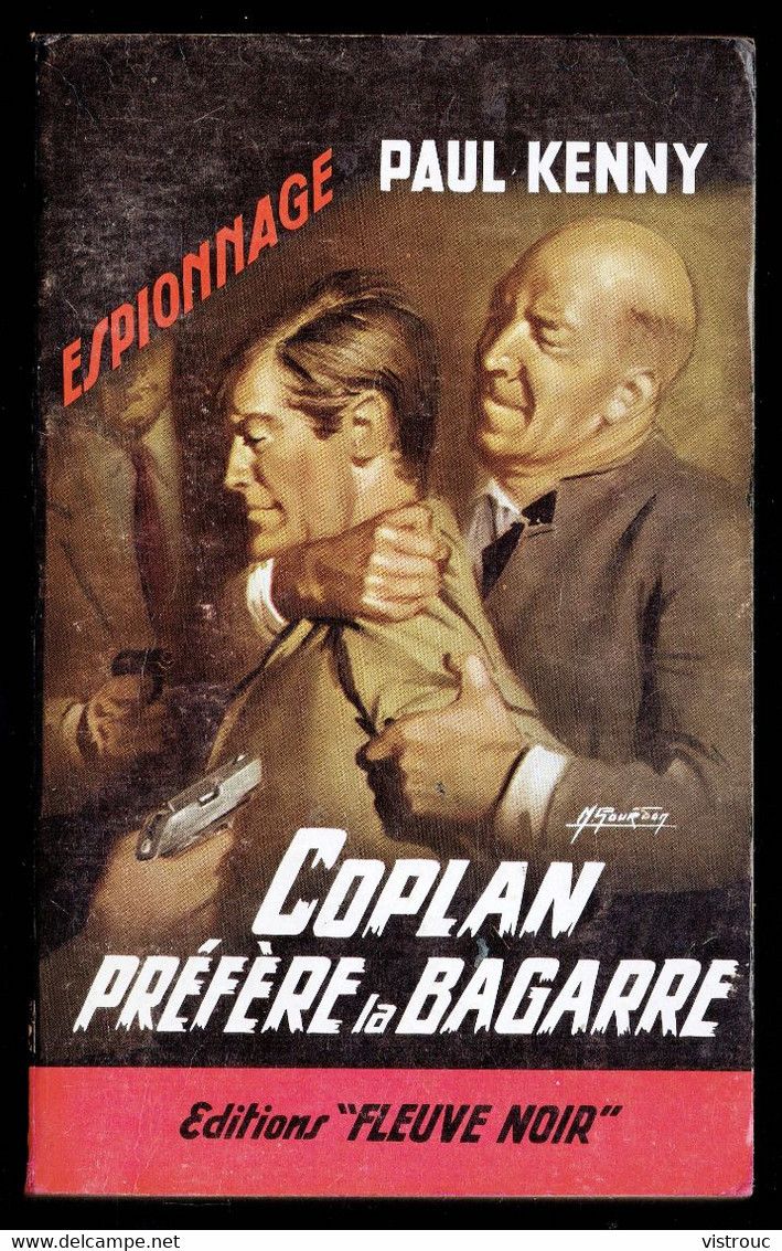 "COPLAN Préfère La Bagarre" - Par Paul KENNY - Série Noire N° 182 - FLEUVE NOIR - 1959. - Autres & Non Classés