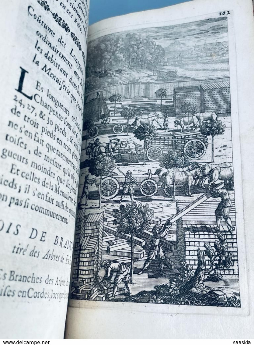 #LV54 - Traité des bois 1676 Claude Caron Tome Premier - Ancien