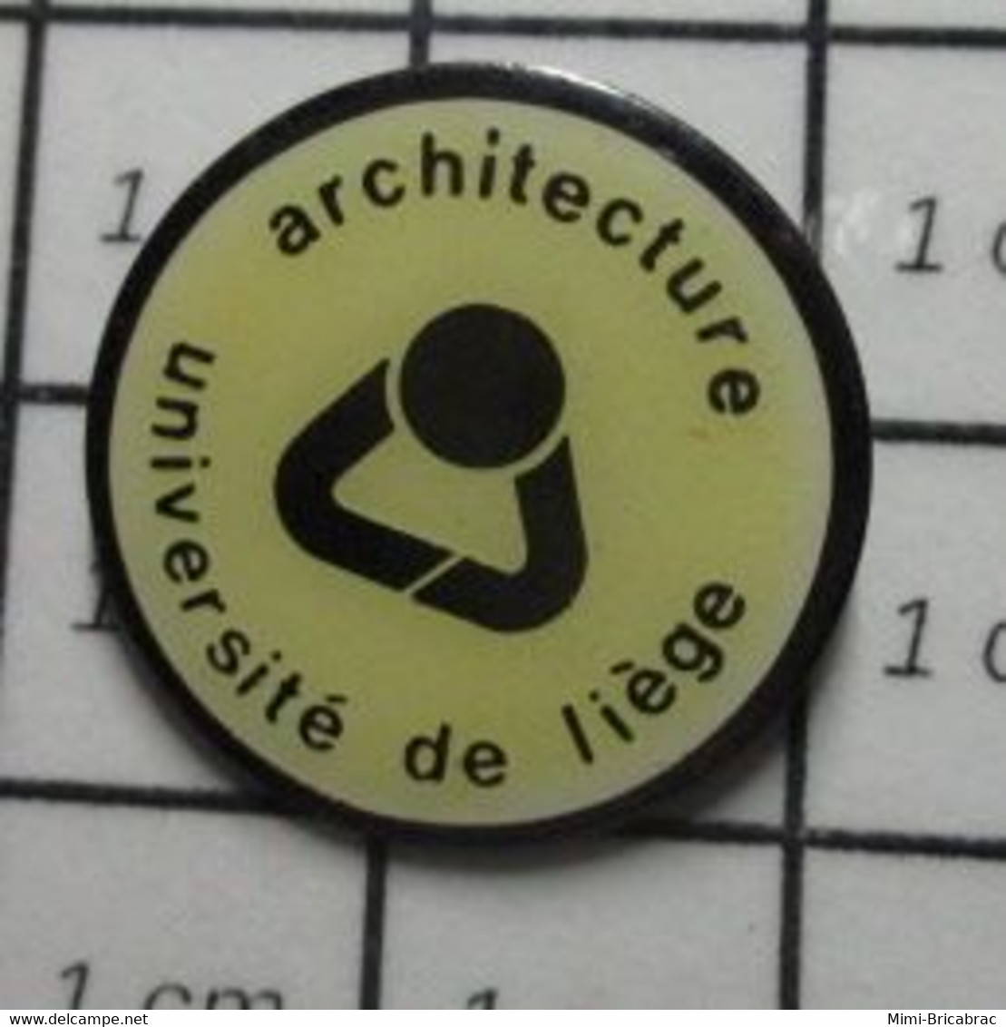 1416a Pin's Pins / Beau Et Rare / THEME : ADMINISTRATIONS / UNIVERSITE DE LIEGE ARCHITECTURE - Administrations