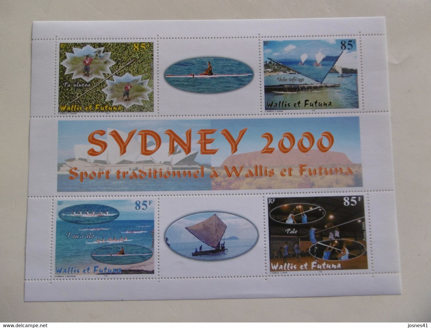 WALLIS ET FUTUNA       BF9  * *     SYDNEY  2000 - Blocks & Sheetlets