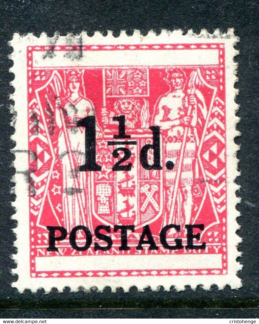 New Zealand 1950 Arms Surcharge - Wmk. Inverted Used (SG 700) - Used Stamps