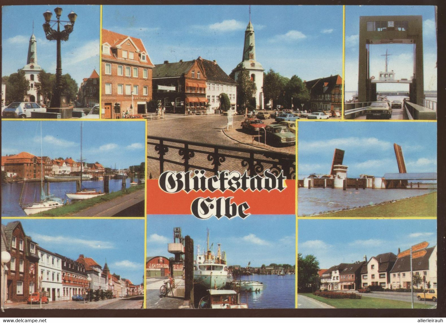 Glückstadt Elbe - 1986 Gelaufen - Werbestempel Matjesprobe - Glueckstadt