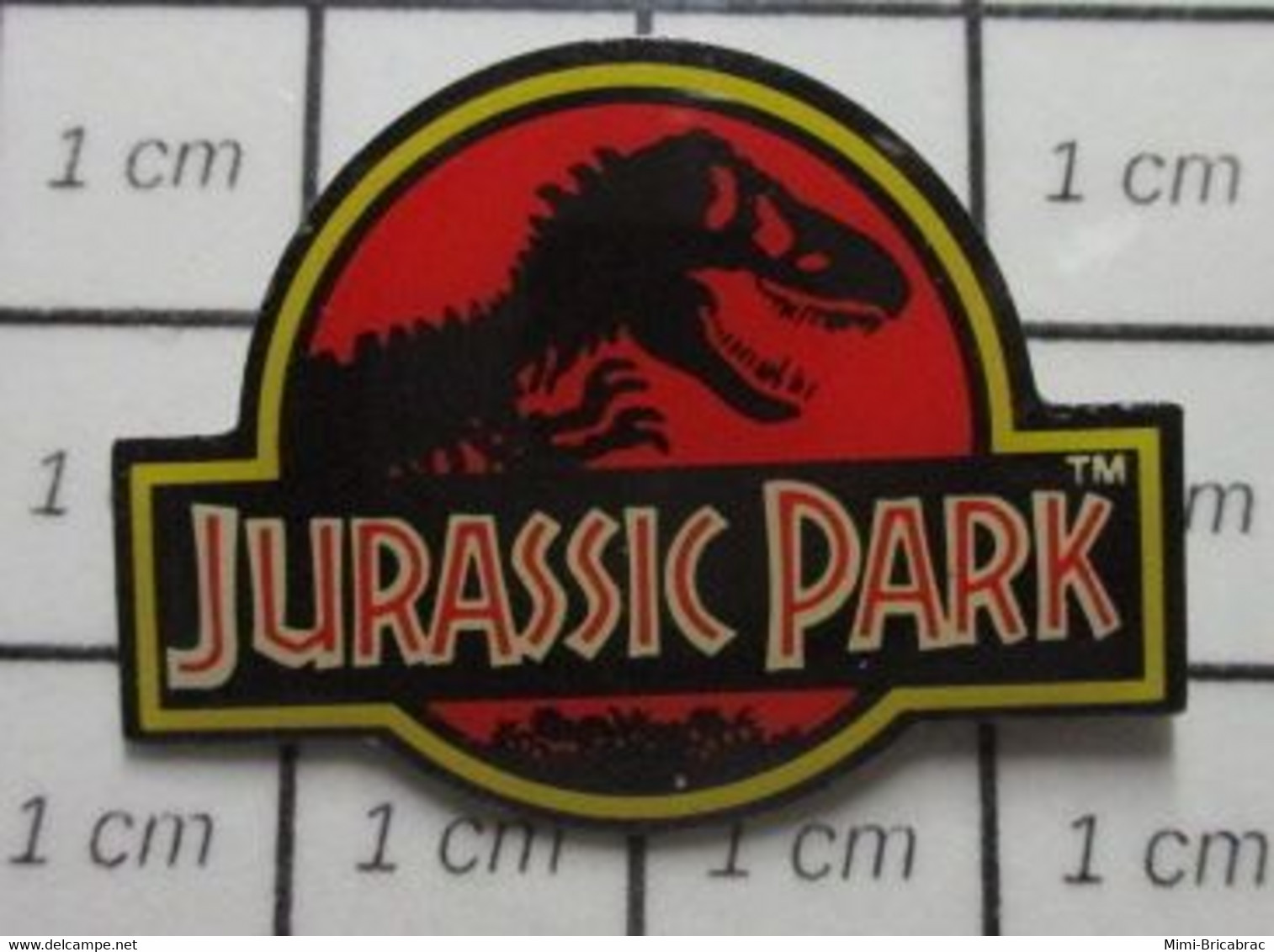 1416a Pin's Pins / Beau Et Rare / THEME : CINEMA / FILM DINOSAURE JURASSIC PARK - Kino