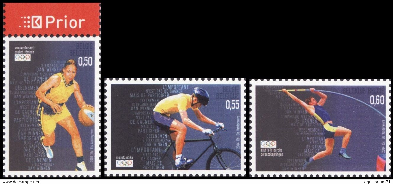 3303/3305** - Jeux Olympiques / Olympische Spelen / Olympische Spiele / Olympic Games - Athènes/Athene - 2004 - BMX