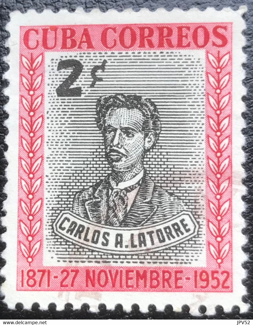 Cuba - C10/18 - (°)used - 1952 - Michel 359 - Terdoodbrenging Van 8 Onschuldige Studenten - Oblitérés