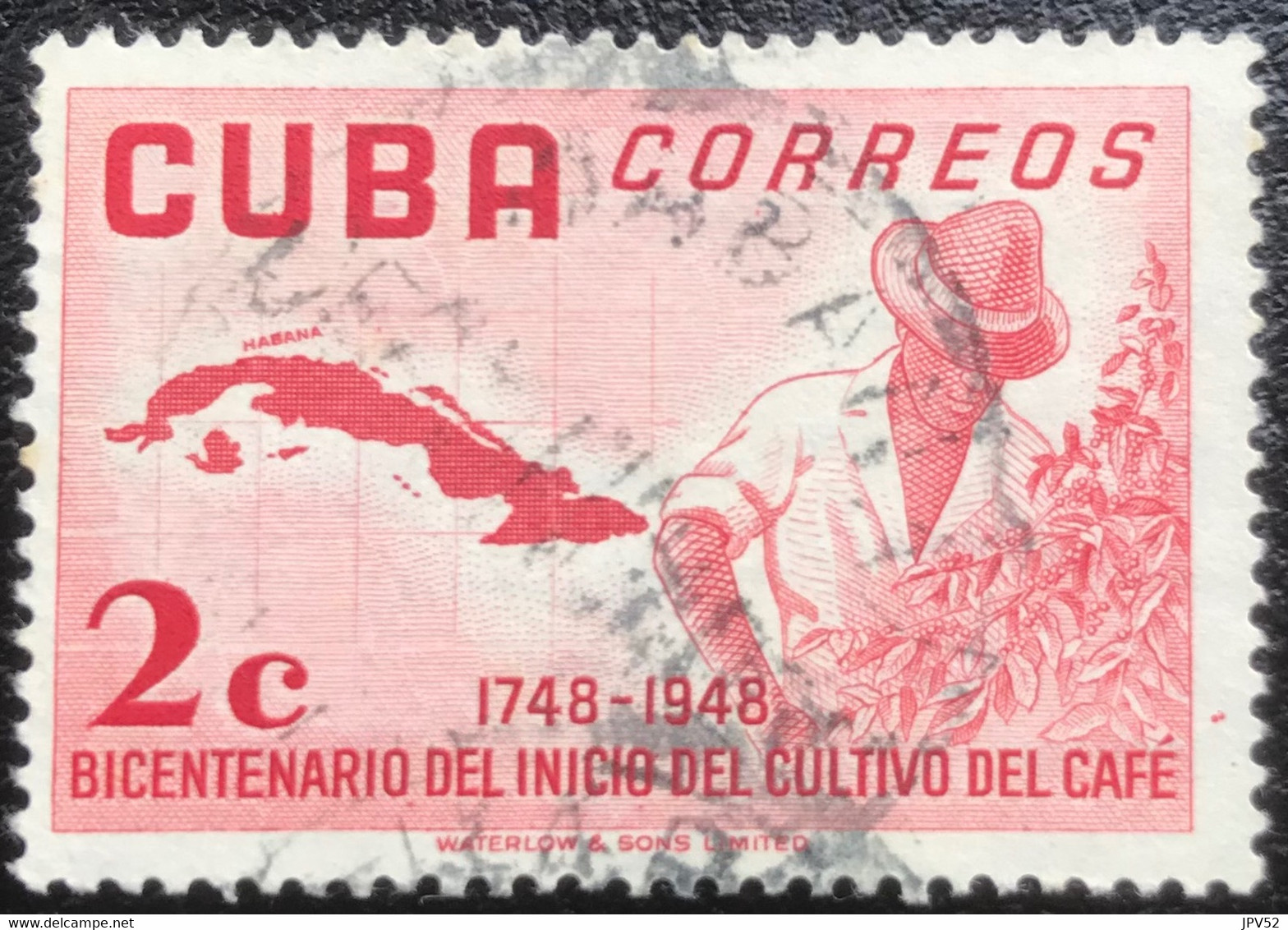 Cuba - C10/18 - (°)used - 1952 - Michel 337 - Koffieteelt - Gebraucht