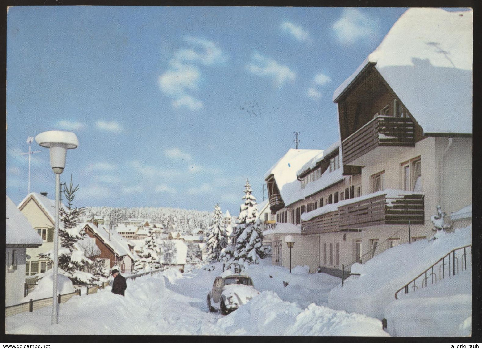 Hotel Schwarzwald-Klause - Lützenhardt / Werbestempel Nagold - 1969 Gelaufen - Nagold