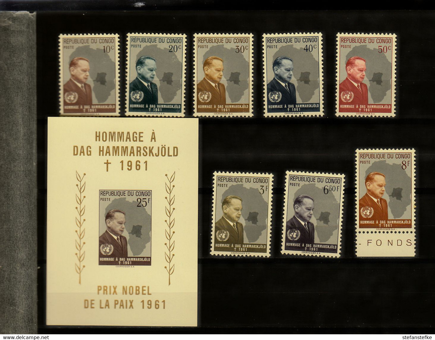 Republique Congo  Ocb Nr :  454 - 461 ** MNH + BL 11 MNH  (zie  Scan) - Ungebraucht