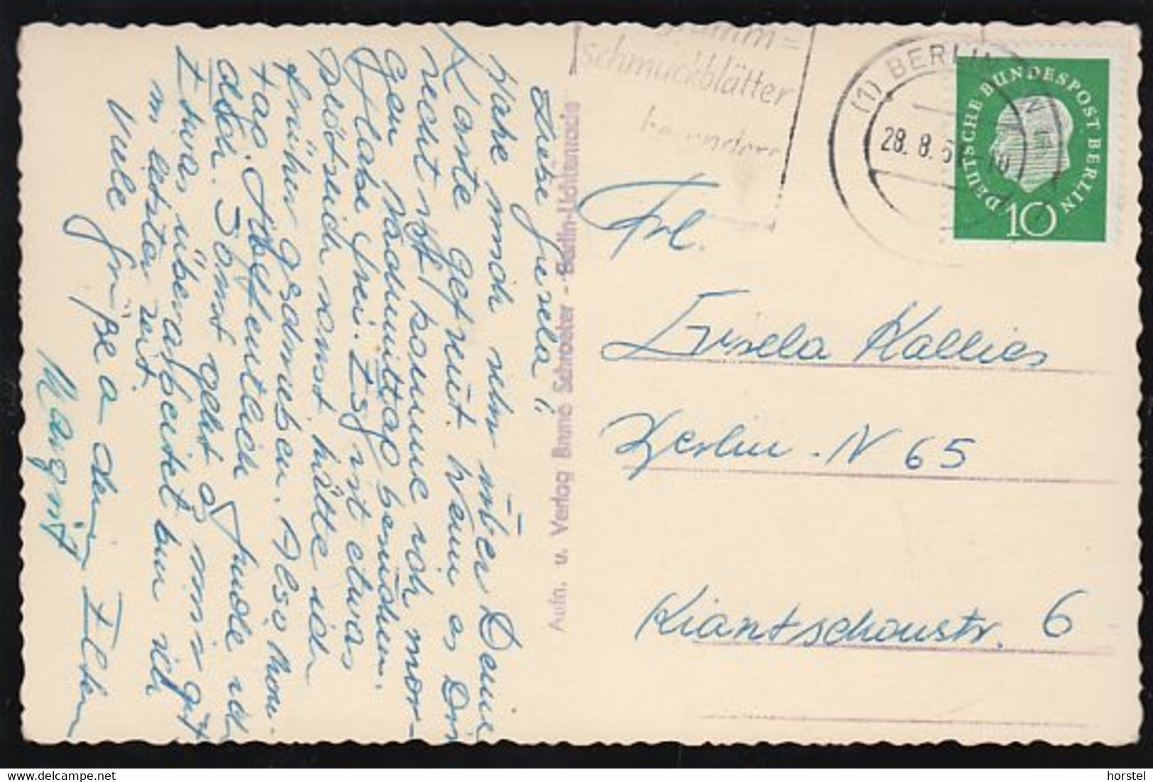 D-12307 Berlin - Lichtenrade - Kath. Kirche - Stamp 1961 - Tempelhof