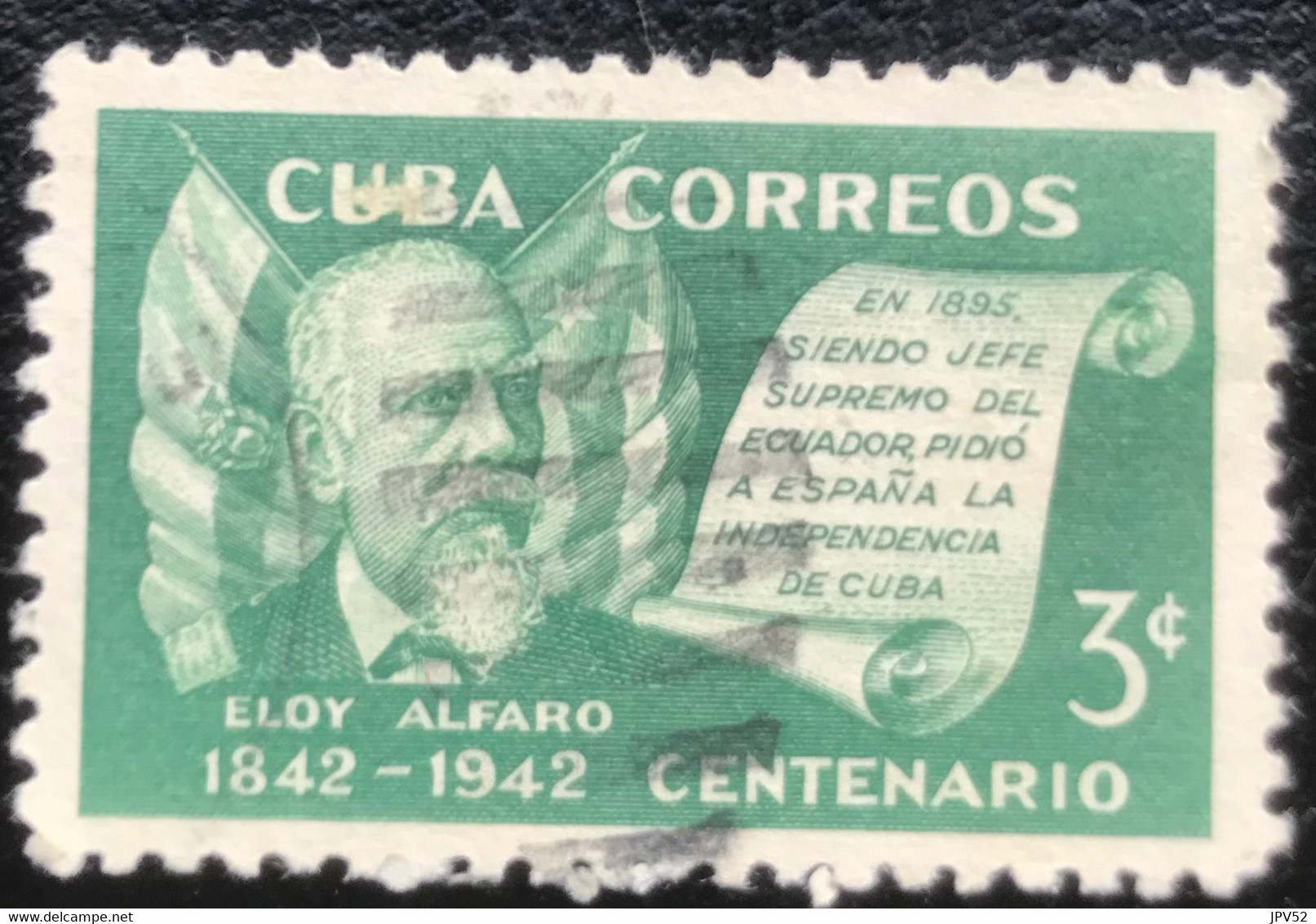 Cuba - C10/19 - (°)used - 1943 - Michel 186 - Generaal Eloy Alfaro - Oblitérés