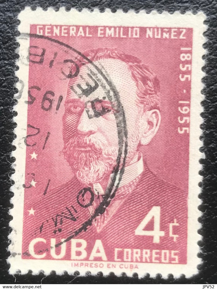 Cuba - C10/20 - (°)used - 1955 - Michel 479 - Generaal Emilio Munez - Gebraucht