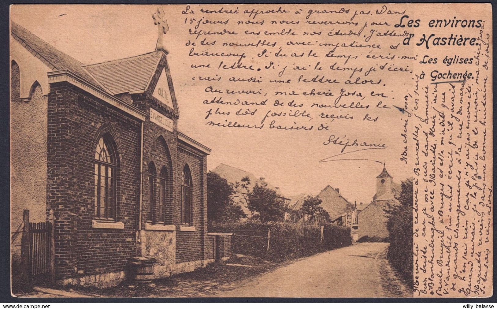 +++ CPA - Environs D'Hastière - Les Eglises à GOCHENEE   // - Doische