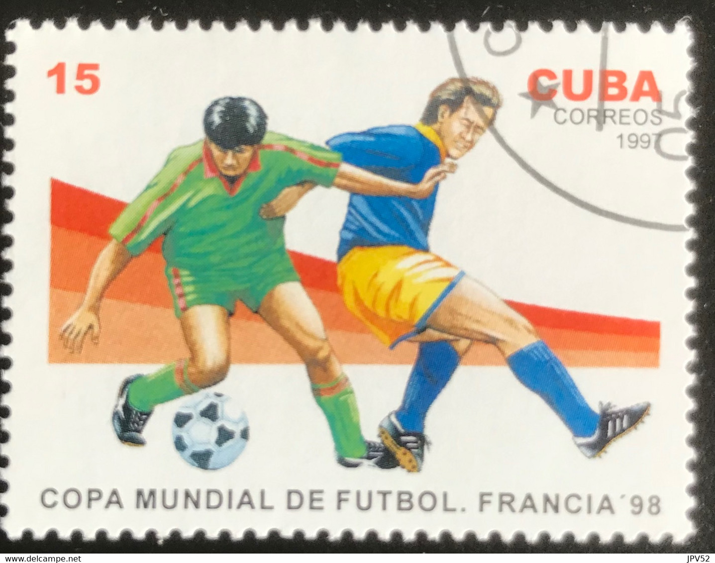Cuba - C10/20 - (°)used - 1997 - Michel 4005 - WK Voetbal - Gebruikt