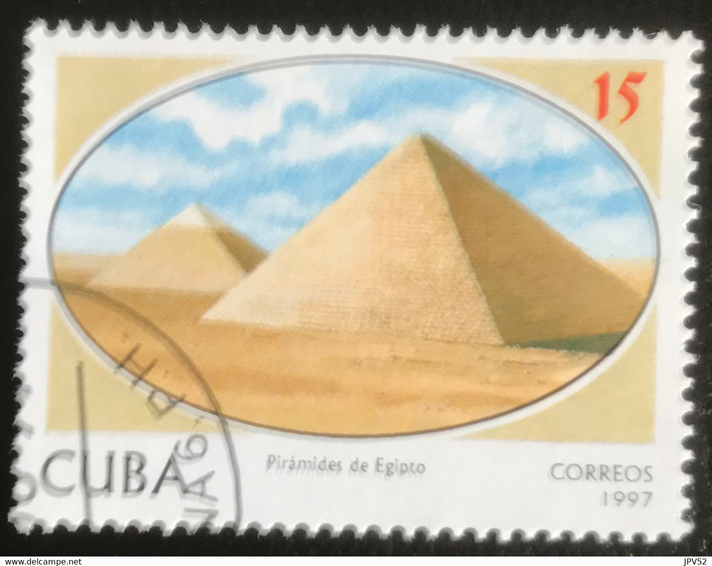 Cuba - C10/20 - (°)used - 1997 - Michel 4030 - Wereldwonderen - Oblitérés