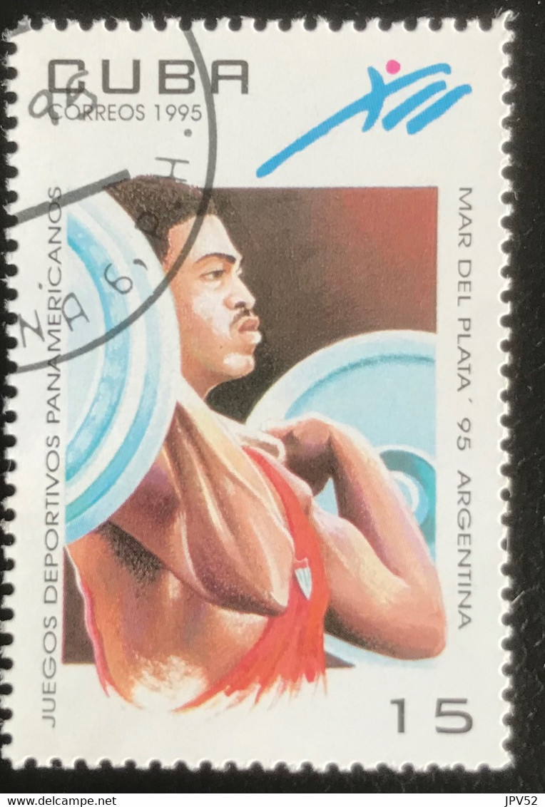 Cuba - C10/20 - (°)used - 1995 - Michel 3803 - Panamerikaanse Spelen - Oblitérés