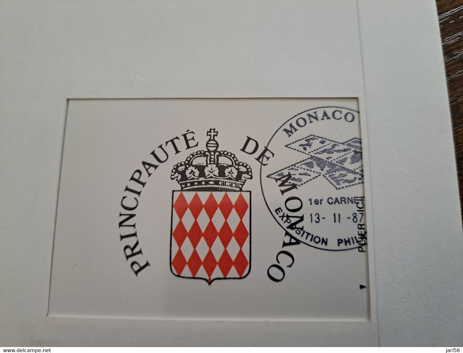 NICE LETTER MONACO  / BIG COVER / STAMPBOOKLET         ** BRIEF 123** - Libretti