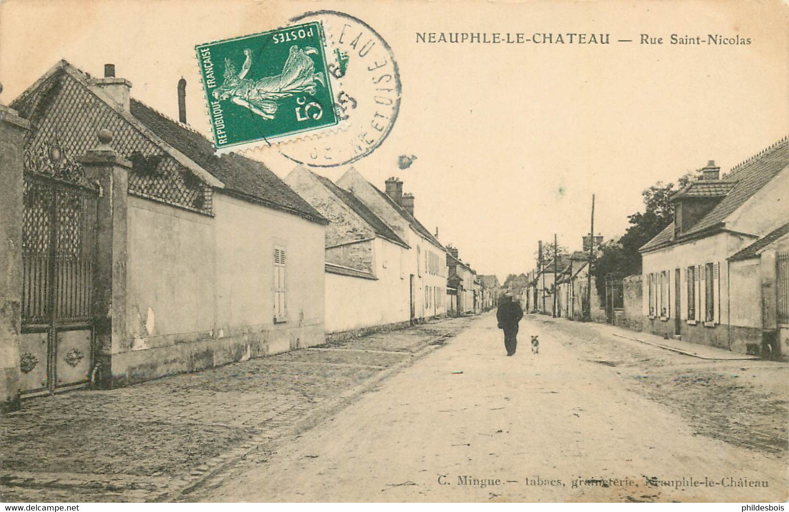 YVELINES  NEAUPHLE LE CHATEAU  Rue Saint Nicolas - Neauphle Le Chateau