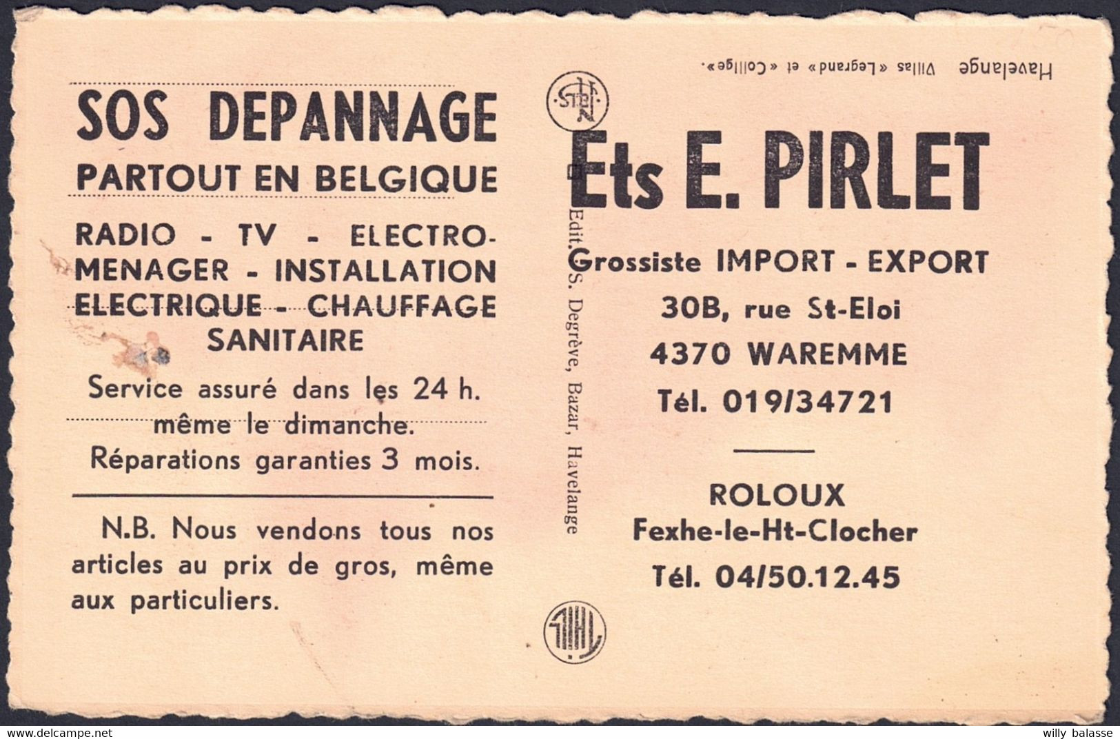 +++ CPA - HAVELANGE - Villas "Legrand" Et "Collige"     // - Havelange