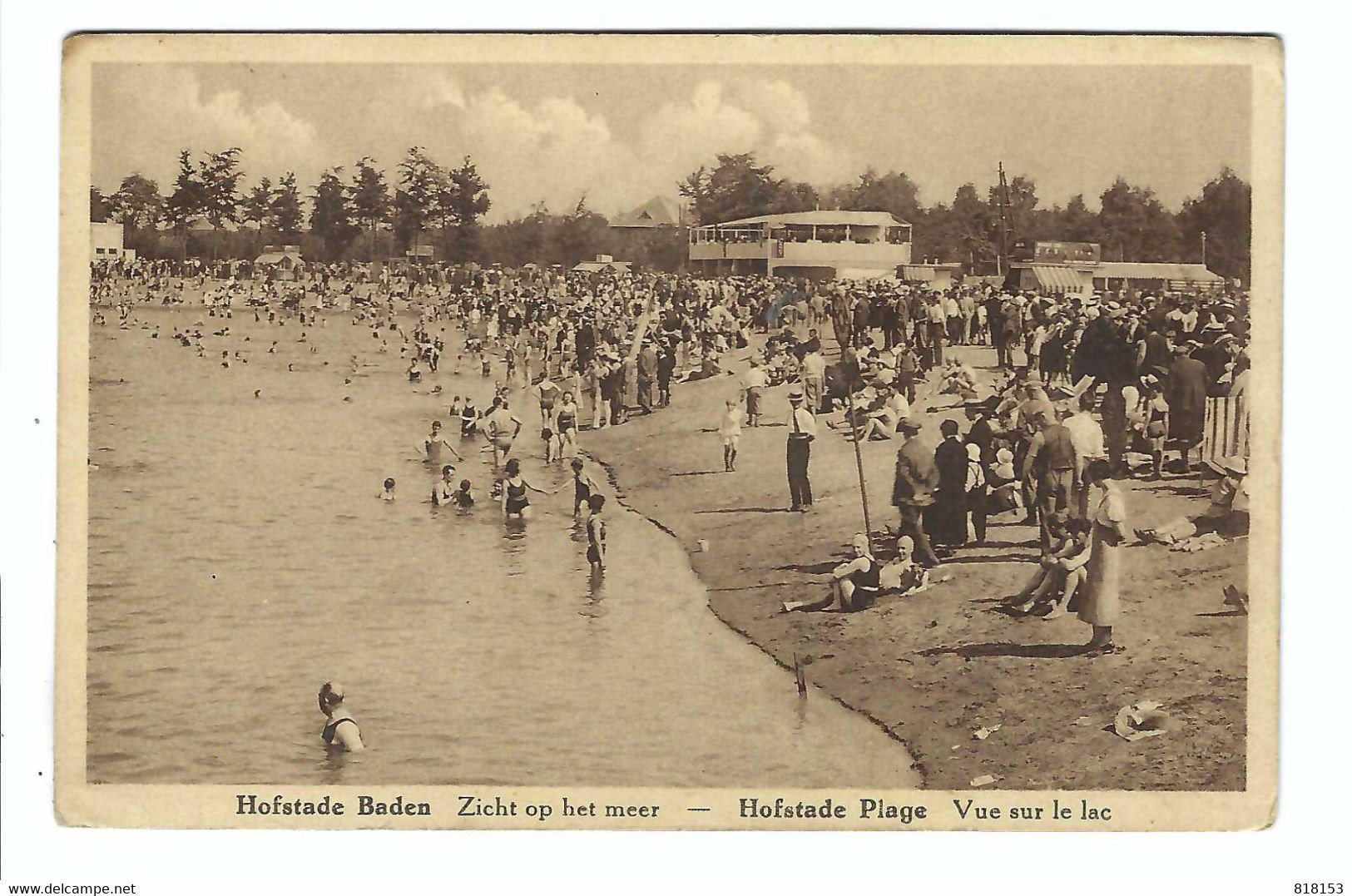 Hofstade Baden  Zicht Op Het Meer - Zemst