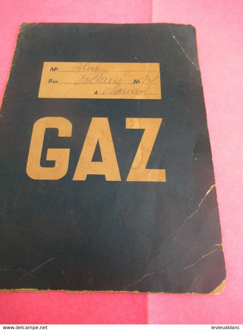 Livret D'Abonné / GAZ De FRANCE/ Distribution Du Gaz  Dans La Proche Banlieue De Paris / 1953              GEF88 - Elektriciteit En Gas