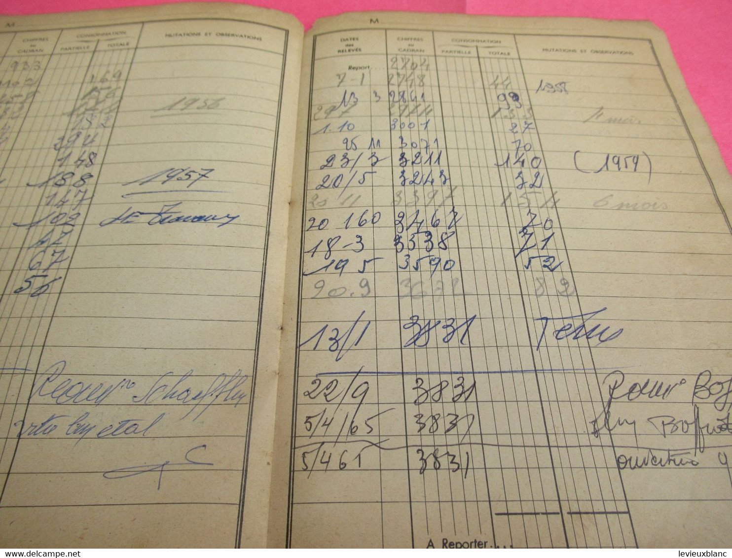 Livret d'Abonné / GAZ de FRANCE/ Distribution du Gaz  dans la proche banlieue de Paris / 1953              GEF88