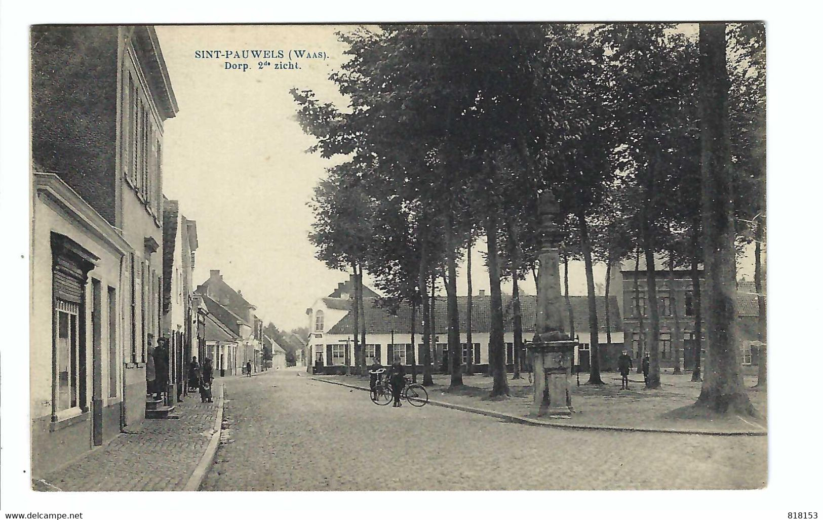 SINT-PAUWELS (WAAS) - Dorp  2de Zicht   E.DESAIX     Uitg.Ch. De Potter - Sint-Gillis-Waas