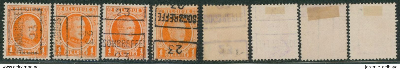 Houyoux - N°190 Préo "Sombreffe 23" Complet (n°3111) - Roller Precancels 1920-29