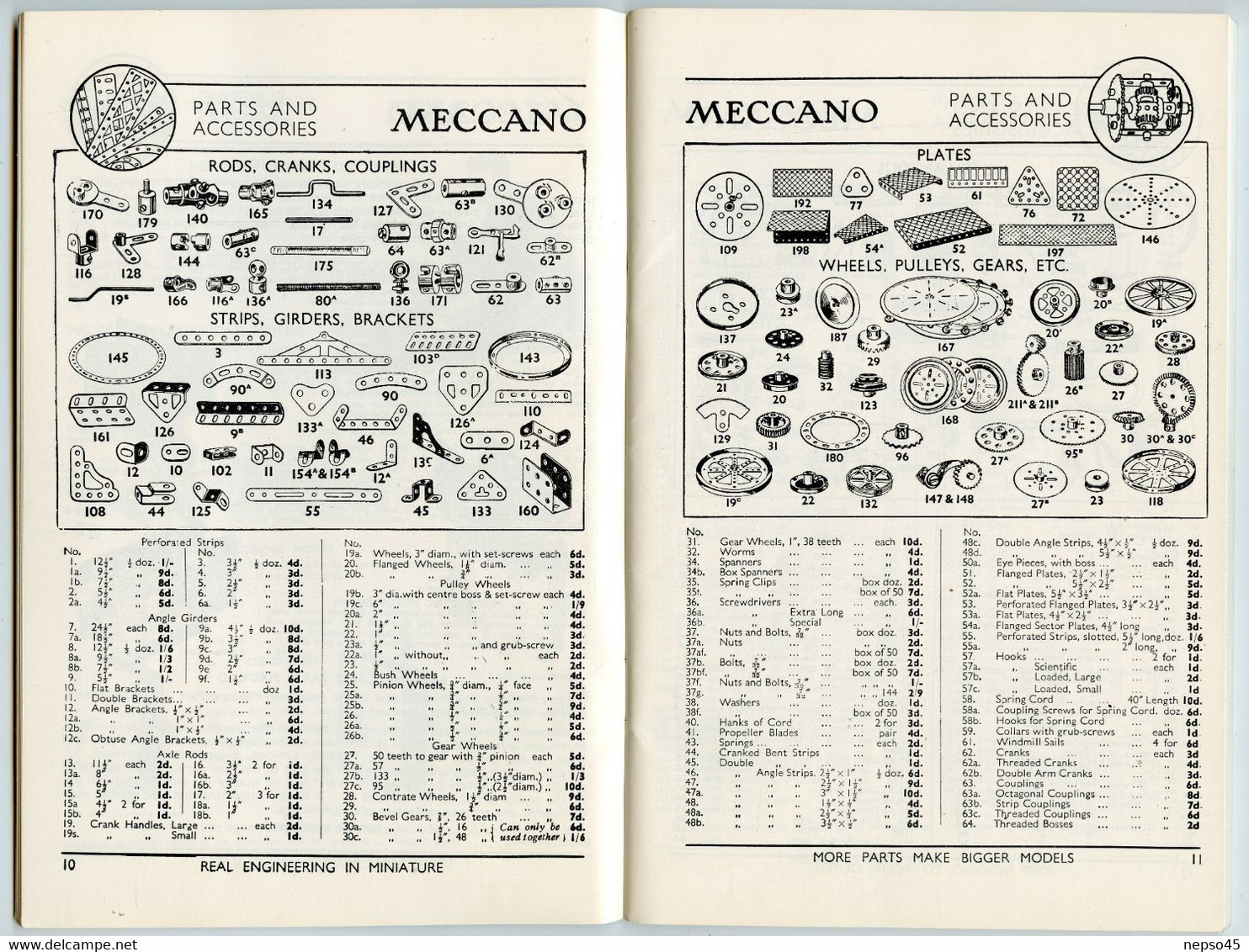 Hornby Trains Meccano.1937.Acorn Models Swansea G.B. Royaume -Uni. - English