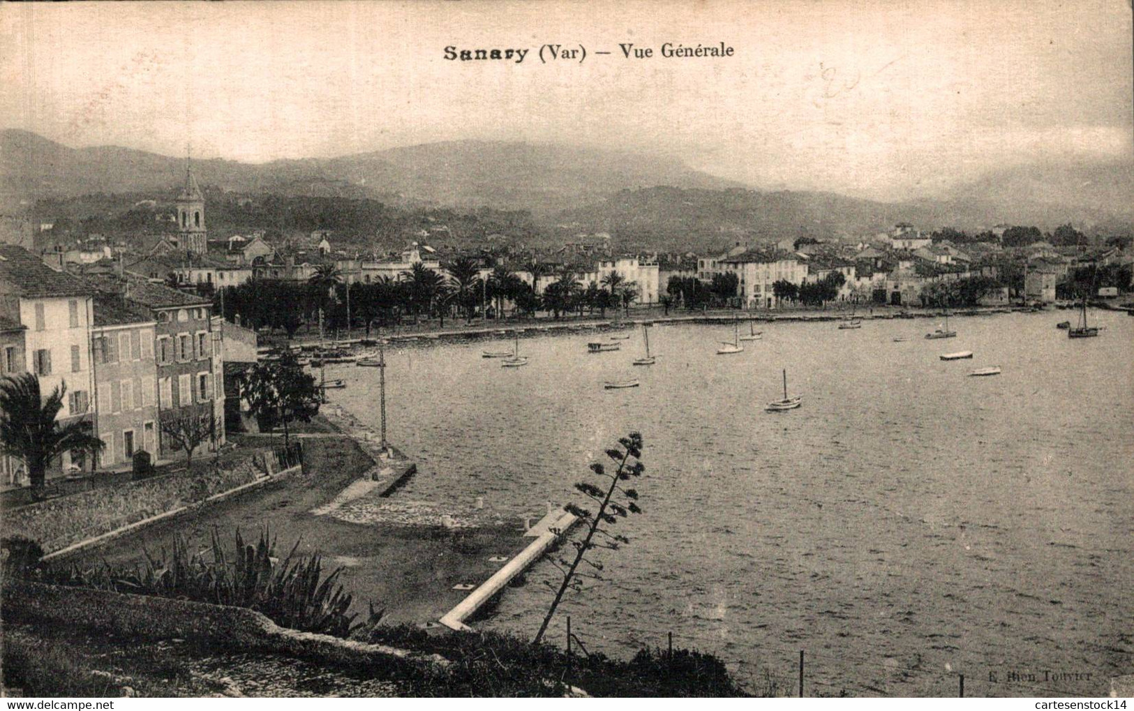 N°30415 Z -cpa Sanary -vue Générale- - Sanary-sur-Mer