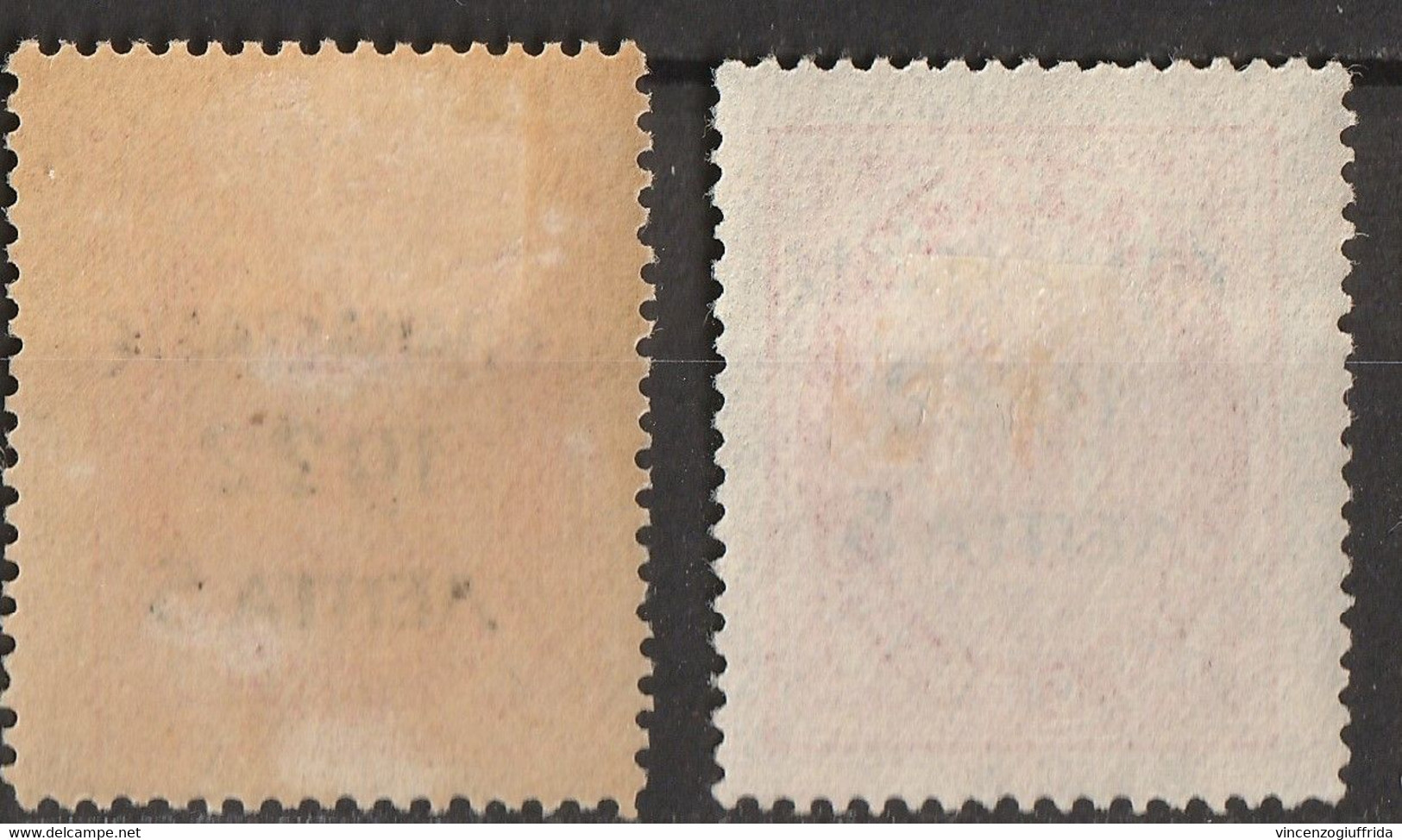 Grecia 1923 Segnatasse Del 1901-- N. 311 E 312  Catalogo Unificato Usato - Gebraucht