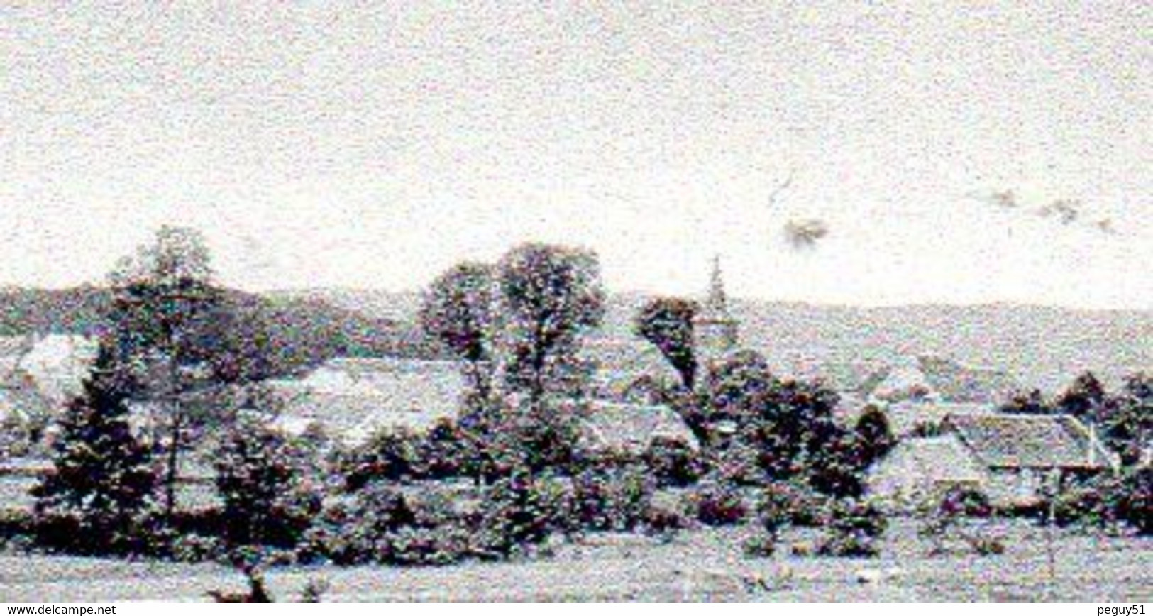 Belgique. Thiaumont ( Attert). Panorama Avec L'église Saint-Hippolyte - Attert