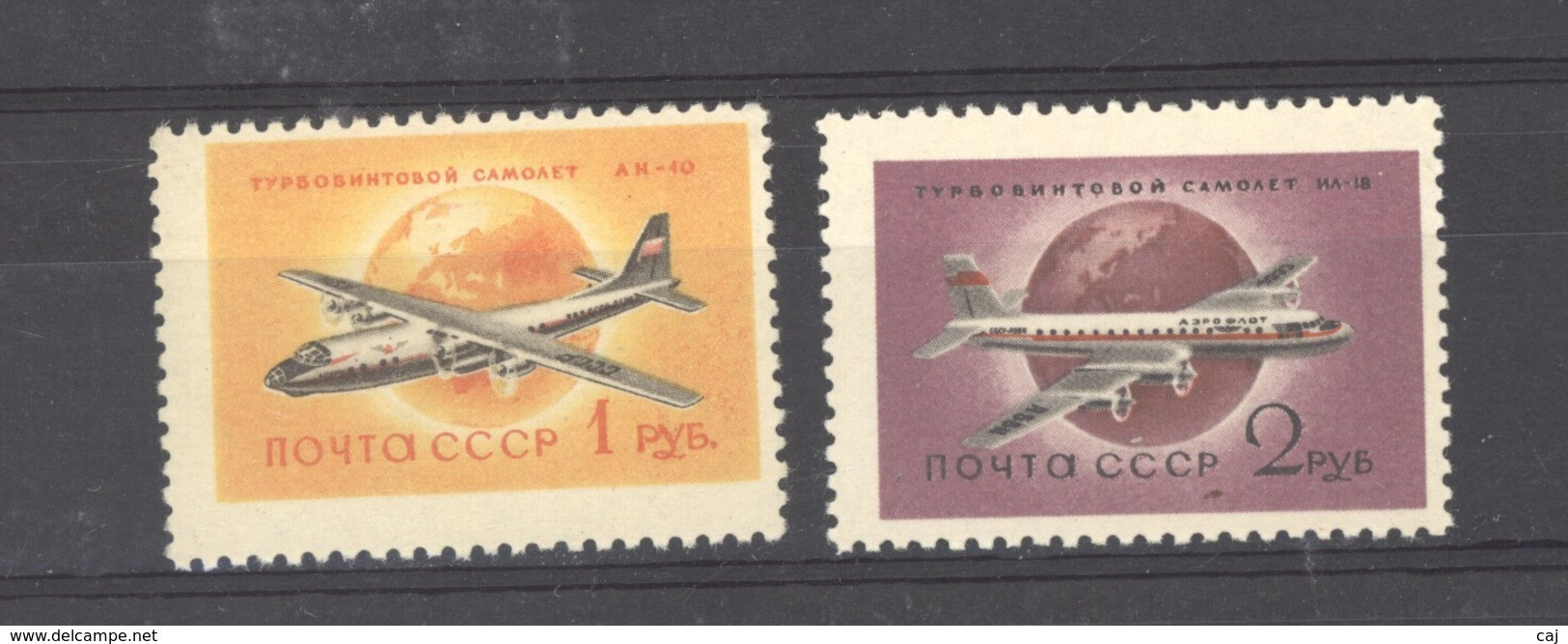 Russie  -  Avion  :  Yv  110-11  ** - Unused Stamps