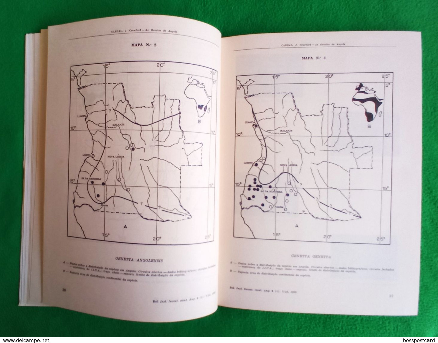 Angola - Boletim do Instituto de Investigação Científica Nº 6 de 1969 - Minas - Mines - Portugal