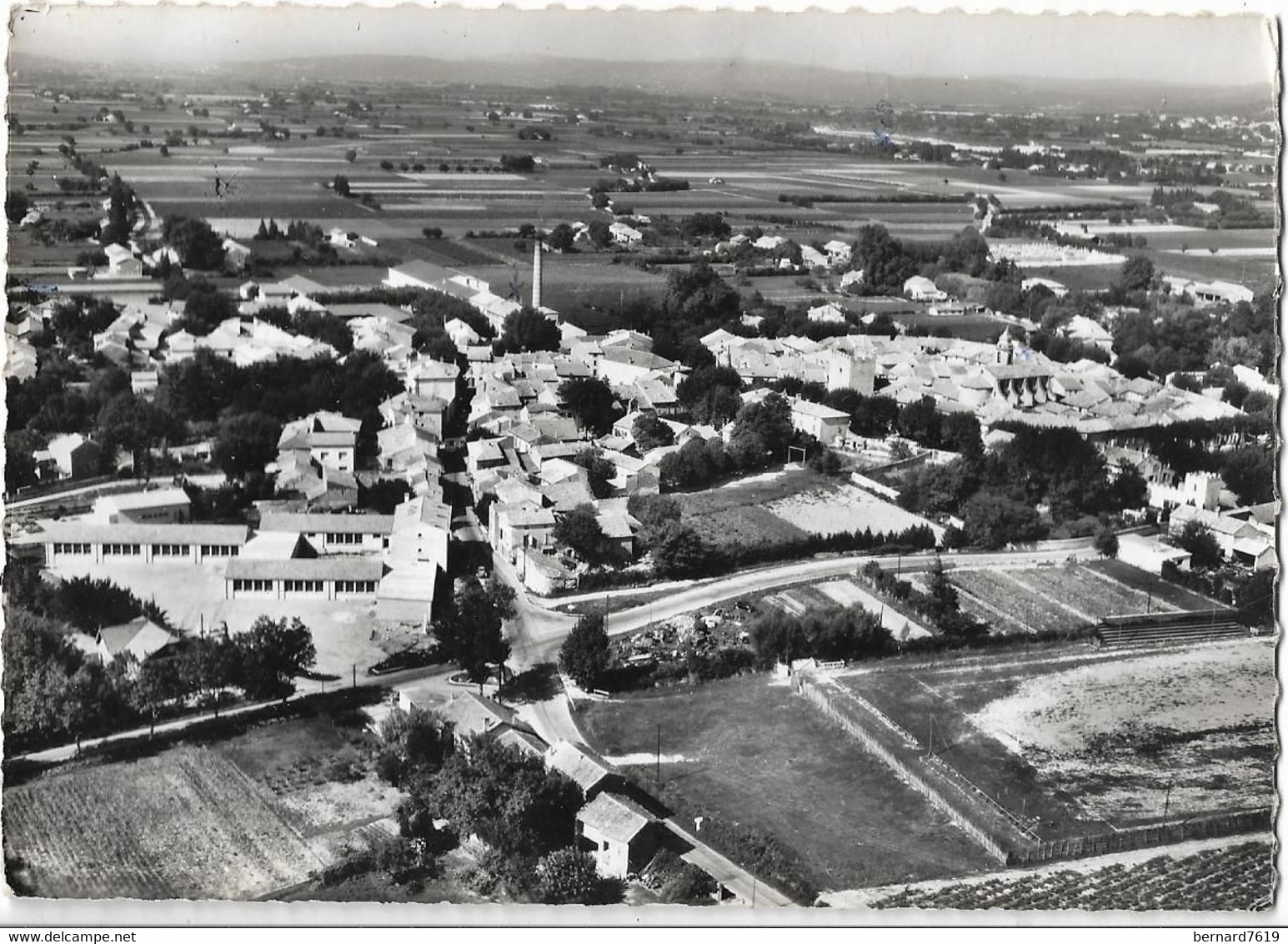 84   Camaret  Sur Aigues  - Vue Generale Aerienne - Camaret Sur Aigues