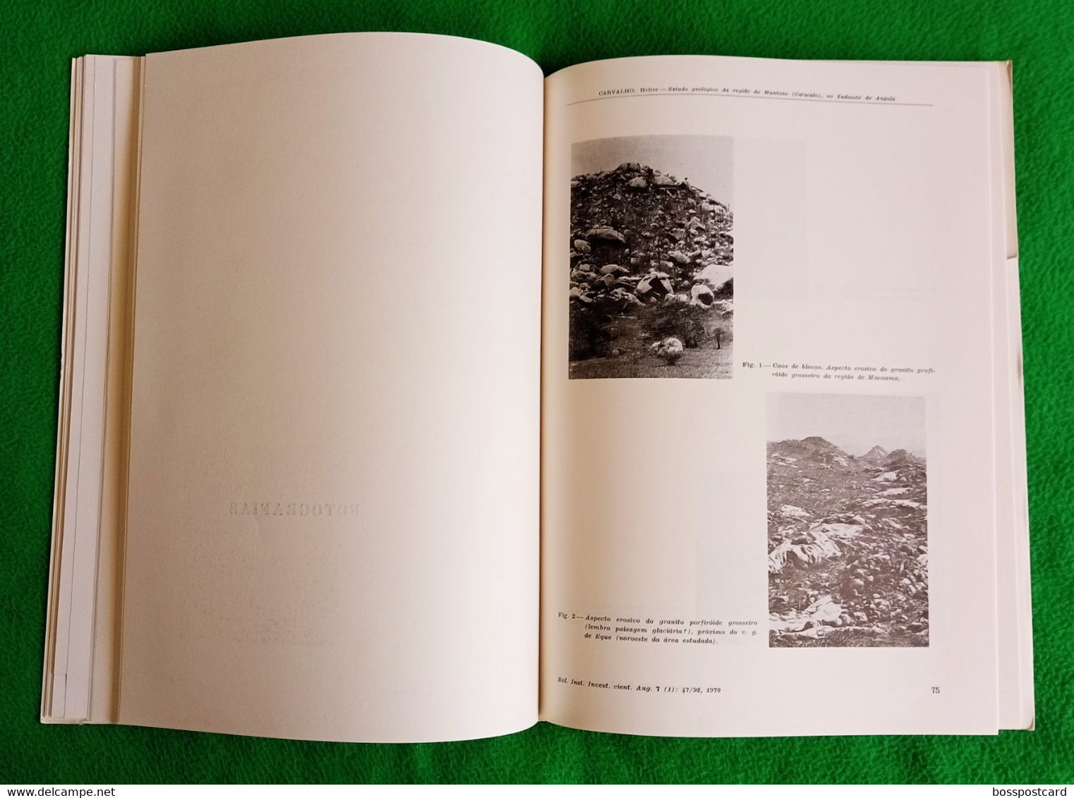 Angola - Boletim do Instituto de Investigação Científica Nº 7 de 1970 - Minas - Mines - Portugal