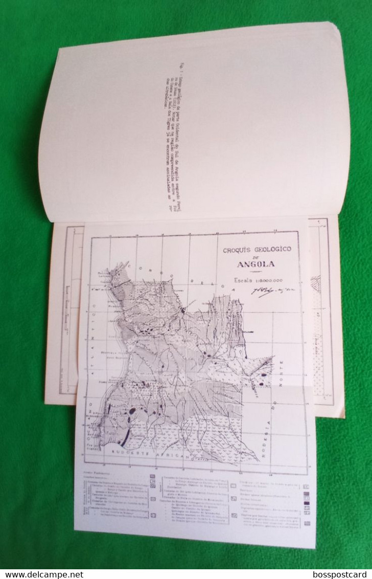 Angola - Nota Prévia Sobre A Geologia Da Região Do Morro Vermelho (Baía Dos Tigres), 1970 - Minas - Mines - Portugal - Andere Pläne