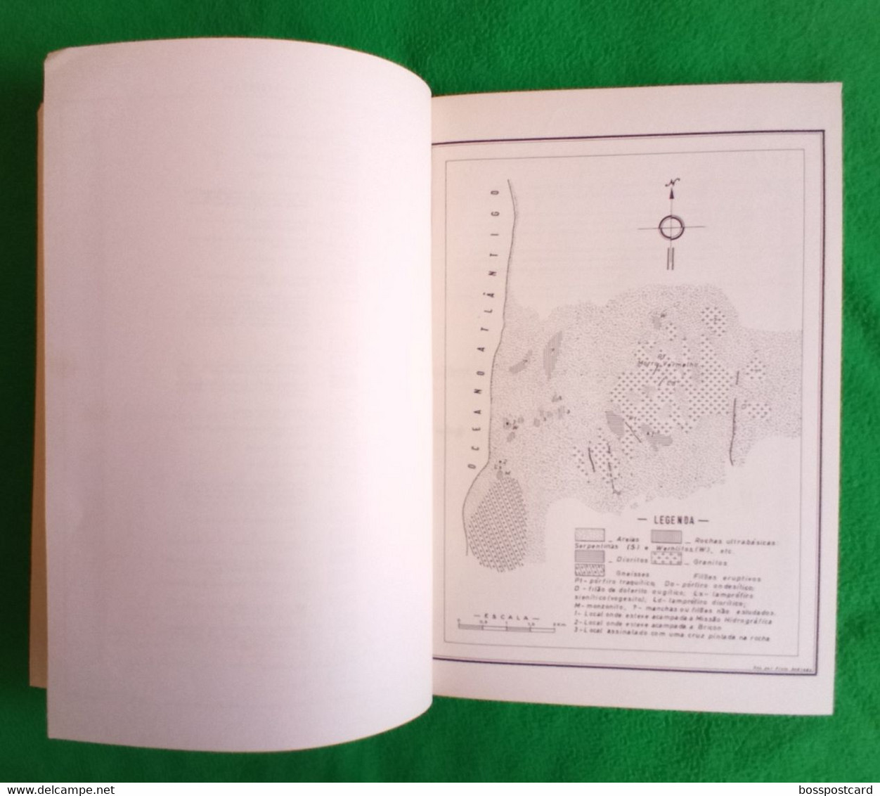 Angola - Nota Prévia sobre a Geologia da Região do Morro Vermelho (Baía dos Tigres), 1970 - Minas - Mines - Portugal