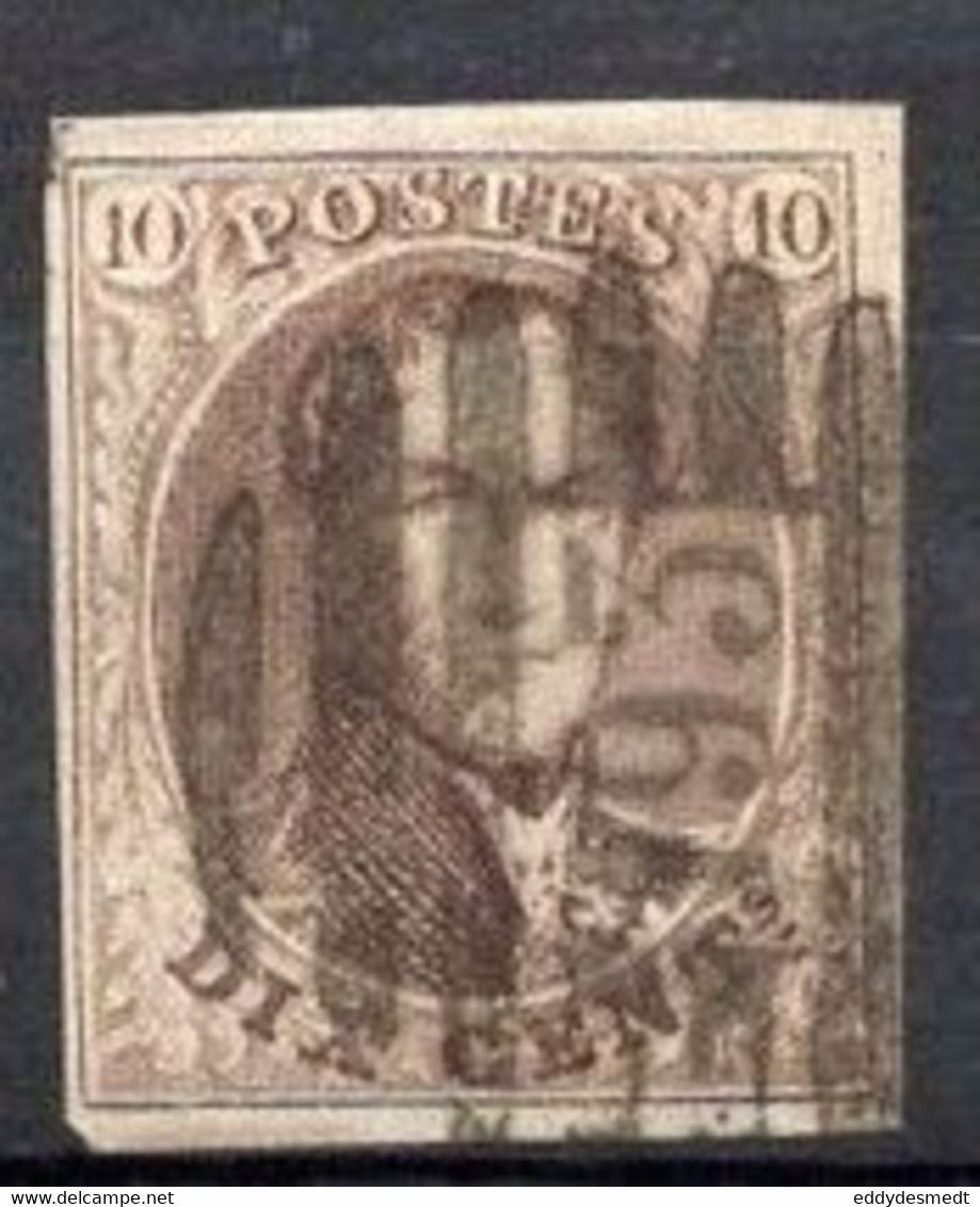 Nr 10      Kaart B 285 - 1858-1862 Medaillons (9/12)