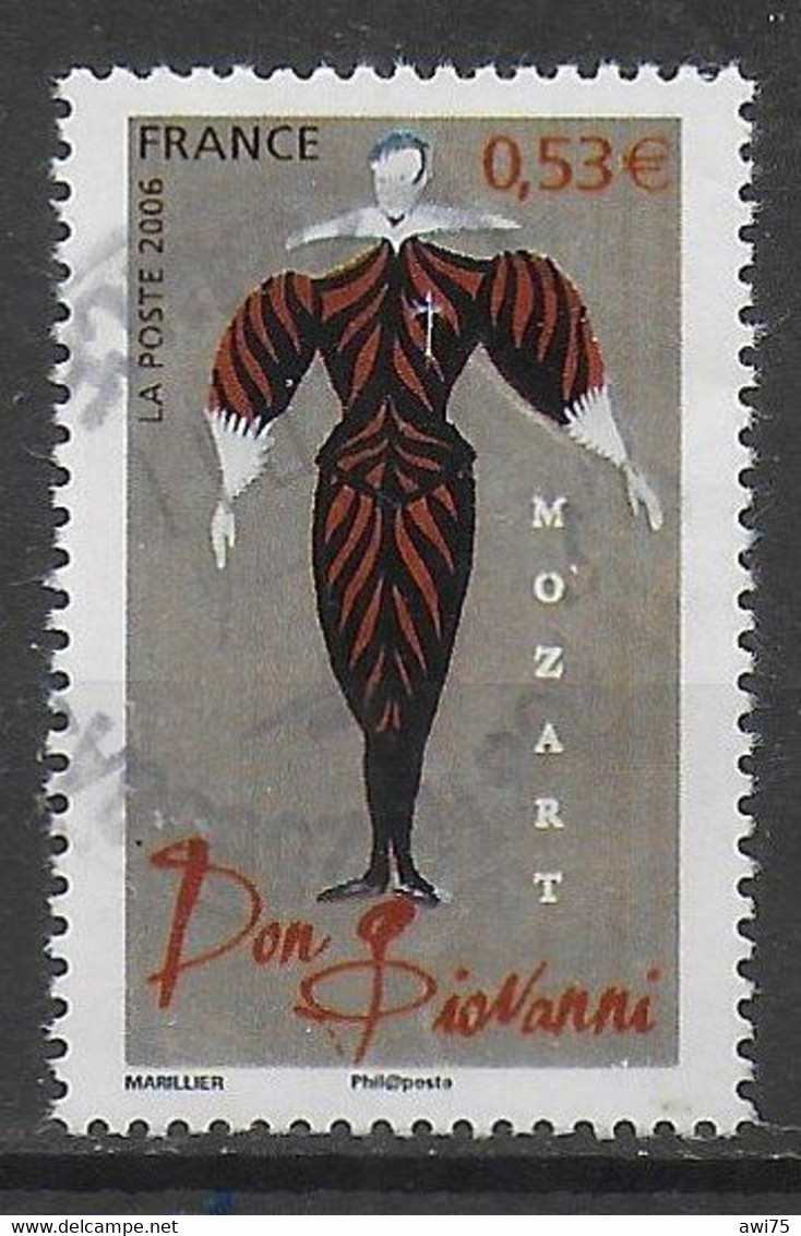 "Opéras De Mozart - Don Giovanni" 2006 - 3919 Timbre Du Bloc BF98 - Used Stamps