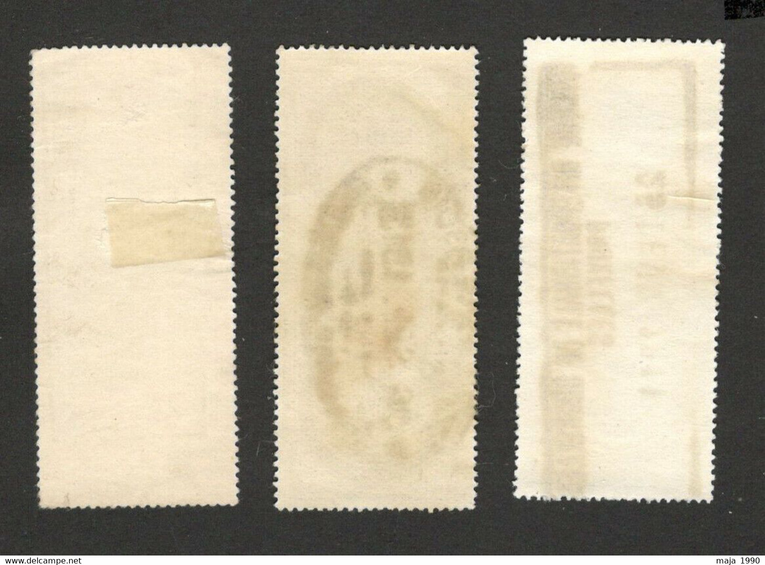 BELGIUM - 3 USED OLD REVENU STAMPS (5) - Stamps