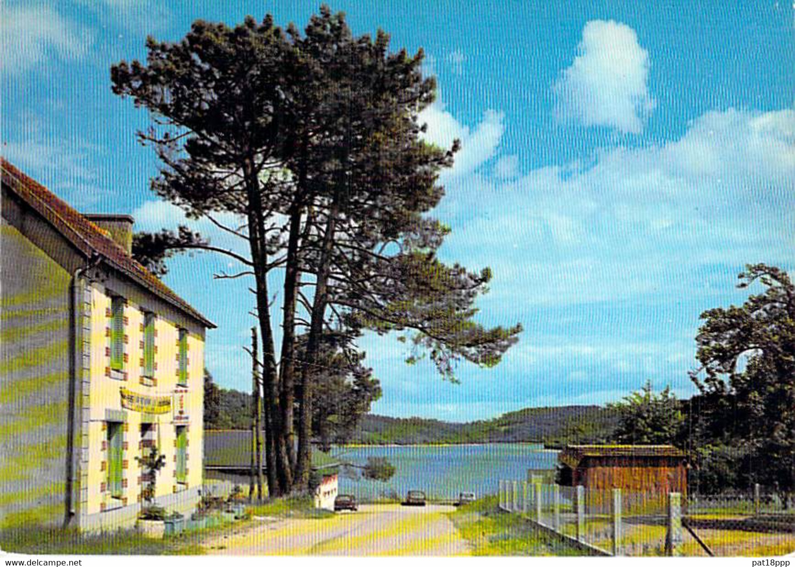 21 - CAUREL : Café Restaurant " BEAU RIVAGE " CPSM Village Grand Format 1970 - Côte D'Or - Other & Unclassified