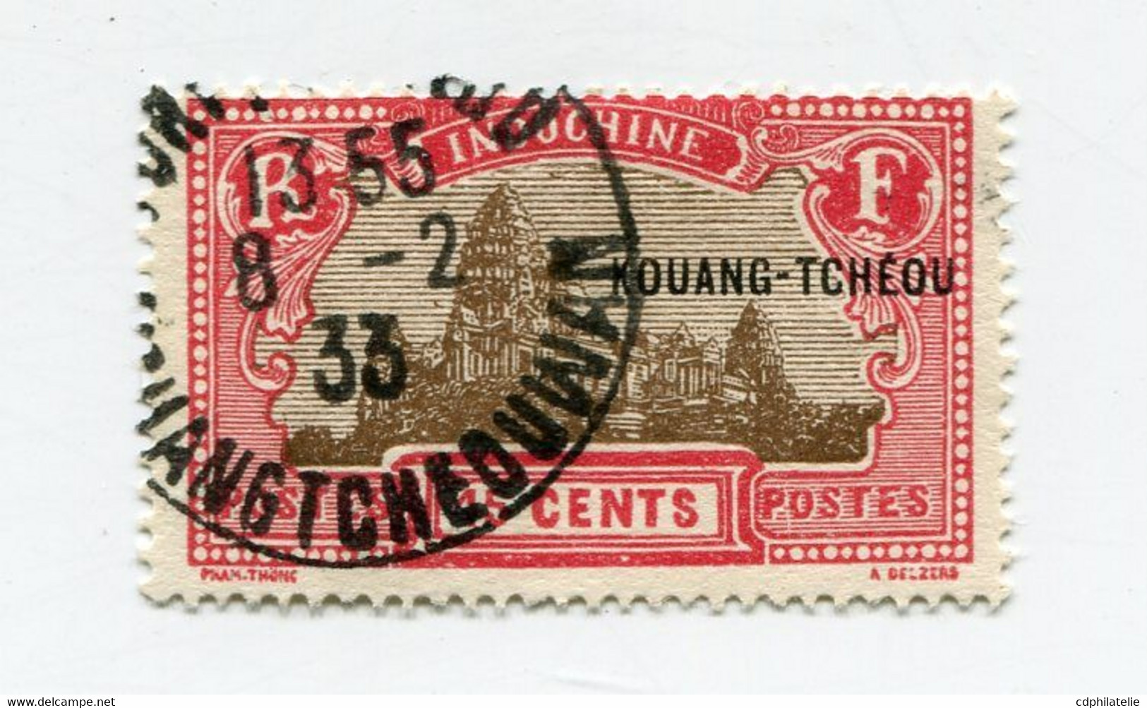 KOUANG-TCHEOU N°90 AVEC OBLITERATION FORT BAYARD 8-2-33 KOUANGTCHEOUWAN - Used Stamps