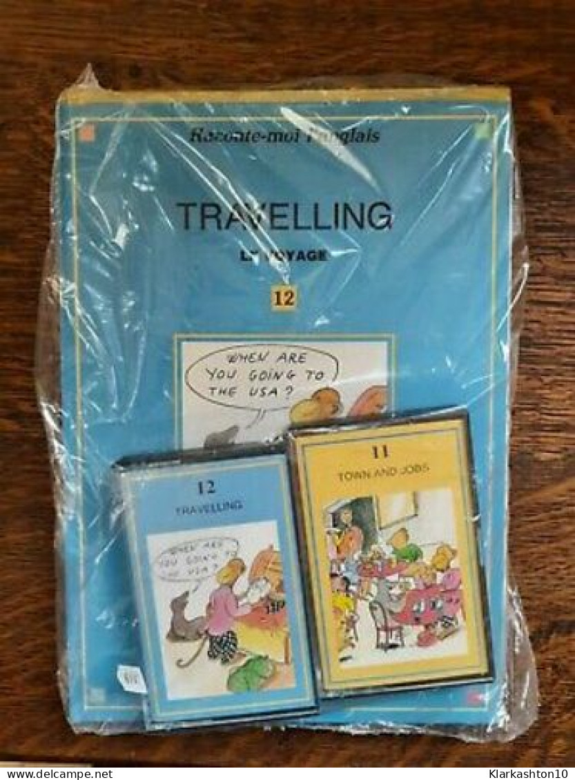 Cassette Audio Et Livre Vol. 12 - Raconte-moi L'anglais Travelling - Le Voyage - Cassettes Audio