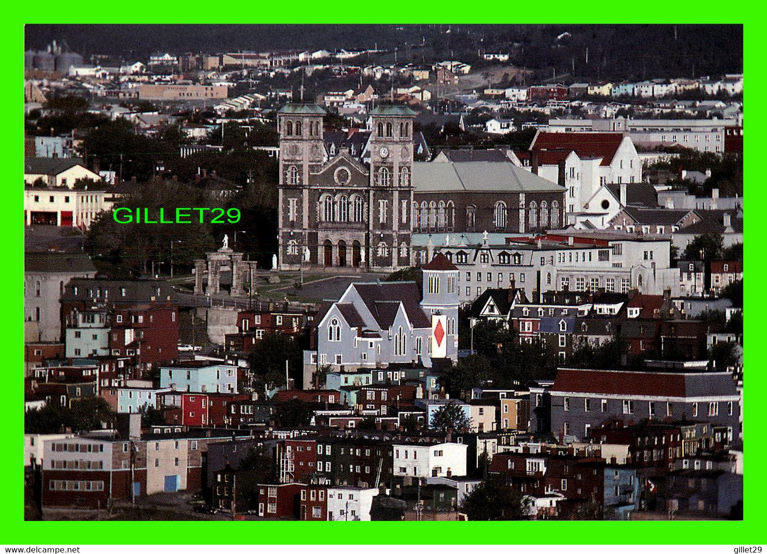 ST JOHN'S, NEWFOUNDLAND - THE BASILICA OF ST JOHN THE BAPTIST, ROMAN CATHOLICA -  GIFFORD'S WHOLESALE - - Autres & Non Classés