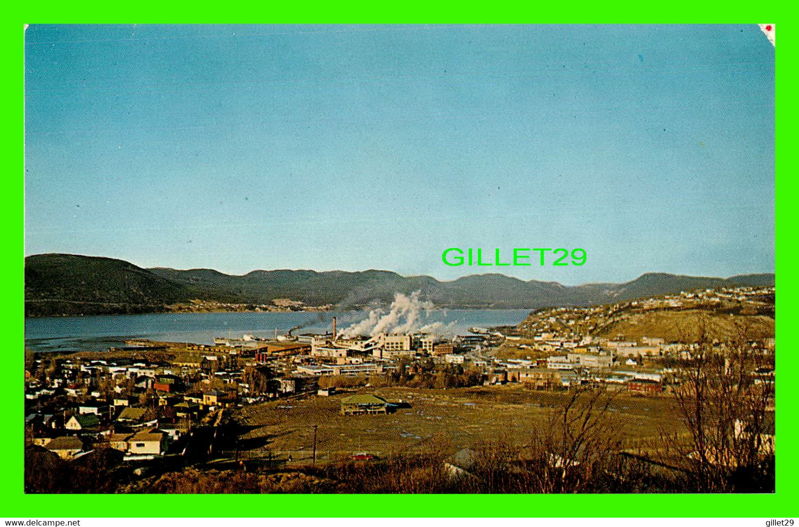 CORNER BROOK, NEW-FOUNDLAND - BOWATER'S PAPER MILL, THE CITY AND BAY OF ISLANDS - TRAVEL IN 1983 - - Autres & Non Classés