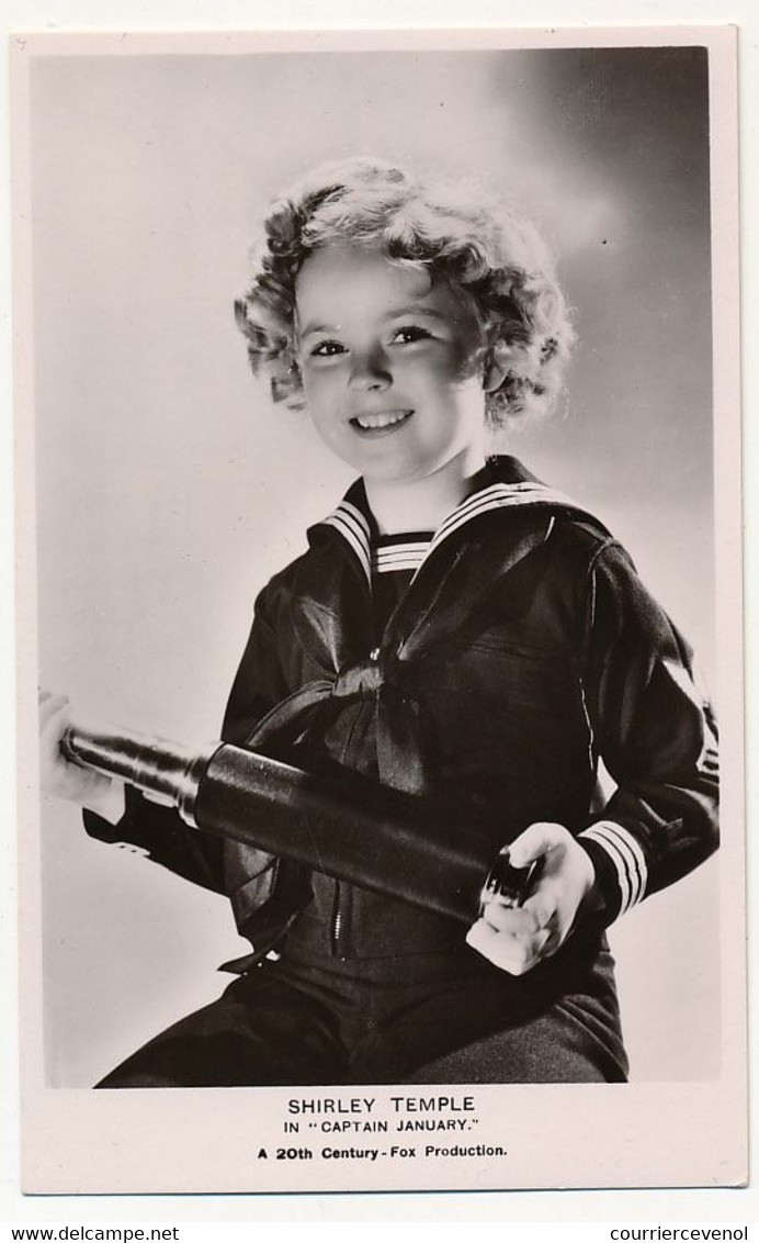 4 CPSM - Shirley Temple In "Captain January" - 20th Century Fox Production - Artistas