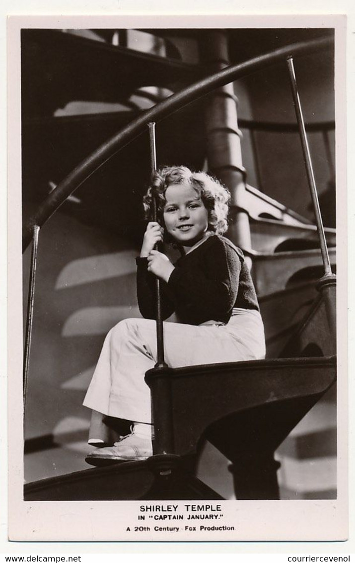 4 CPSM - Shirley Temple In "Captain January" - 20th Century Fox Production - Artistas