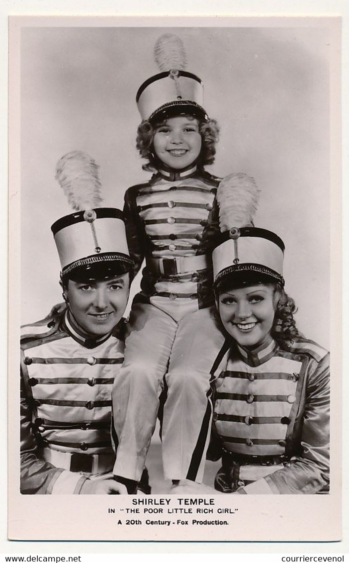 5 CPSM - Shirley Temple In "The Poor Little Rich Girl" - 20th Century Fox Production - Artistes