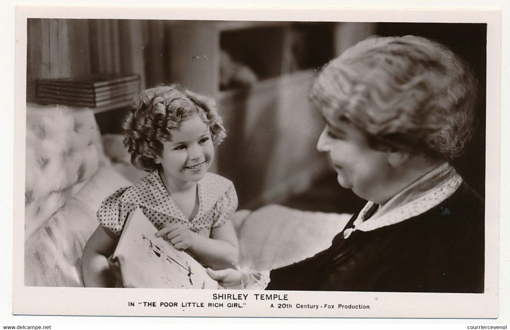 5 CPSM - Shirley Temple In "The Poor Little Rich Girl" - 20th Century Fox Production - Entertainers