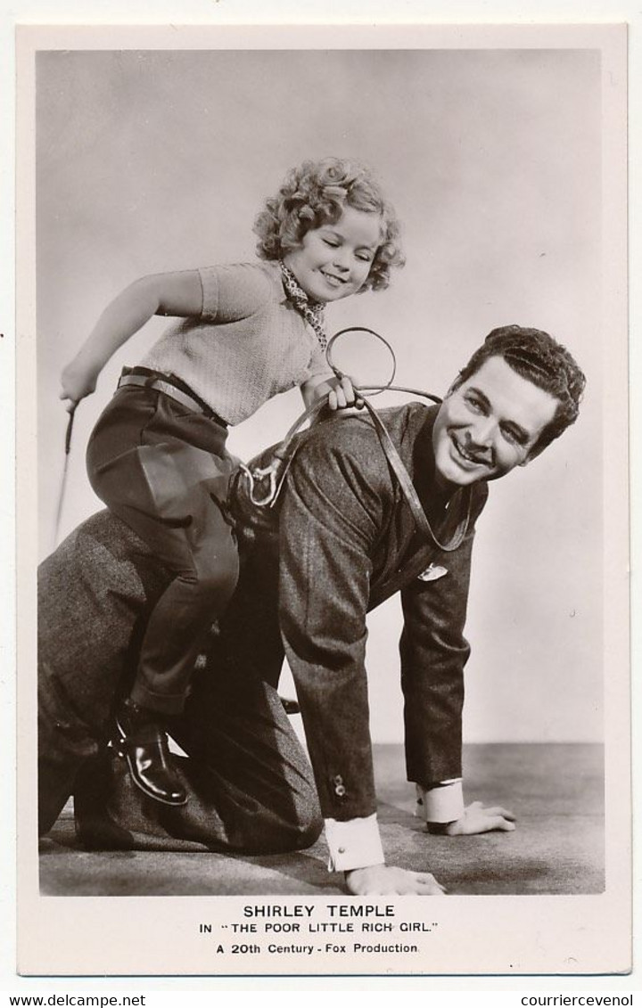 5 CPSM - Shirley Temple In "The Poor Little Rich Girl" - 20th Century Fox Production - Entertainers